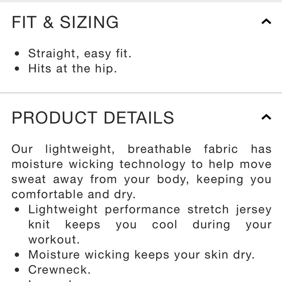 NWT GapFit Breathe Open Back Twist T-Shirt- navy blue - Picture 4 of 6